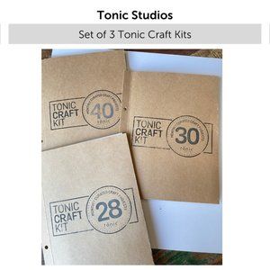Tonic Studios Craft Kits #28, #30, #40
